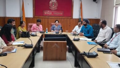 ਸਕੱਤਰ ਓ.ਆਈ.ਡੀ.ਬੀ. ਵਰਸ਼ਾ ਸਿਨਹਾ ਵੱਲੋਂ ਪੀ.ਐੱਮ. ਸ਼੍ਰੀ ਸਕੂਲਾਂ 'ਚ ਚੱਲ ਰਹੇ ਵਿਕਾਸ ਕੰਮਾਂ ਦੀ ਪ੍ਰਗਤੀ ਸਬੰਧੀ ਵਿਸ਼ੇਸ਼ ਮੀਟਿੰਗ