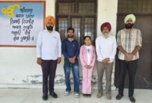 ਸਰਕਾਰੀ ਪ੍ਰਾਇਮਰੀ ਸਕੂਲ ਫਤਿਹਗੜ੍ਹ ਸਭਰਾਂ ਦੀ ਵਿਦਿਆਰਥਣ ਨਵਜੋਤ ਕੌਰ ਦੀ ਜਵਾਹਰ ਨਵੋਦਿਆ ਵਿਦਿਆਲਿਆ ਲਈ ਹੋਈ ਚੋਣ