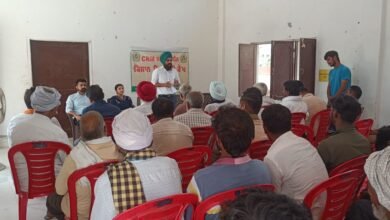ਖੇਤੀਬਾੜੀ ਵਿਭਾਗ ਤੇ ਪੀ.ਏ.ਯੂ.-ਕੇ.ਵੀ.ਕੇ ਵੱਲੋਂ ਹਰੀ ਖਾਦ ਵਾਲੀਆਂ ਫ਼ਸਲਾਂ ਦੀ ਕਾਸ਼ਤ ਸਬੰਧੀ ਪਿੰਡ ਕਾਲੂ ਅਰਾਈਆਂ ਹਿਥਾੜ ਵਿਖੇ ਜਾਗਰੂਕਤਾ ਕੈਂਪ ਆਯੋਜਿਤ 