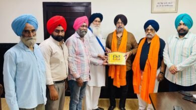 ਇੰਟਰਨੈਸ਼ਨਲ ਭਾਈ ਮਰਦਾਨਾ ਸੁਸਾਇਟੀ ਵਲੋਂ ਦਿੱਲੀ ਕਮੇਟੀ ਦੇ ਪ੍ਰਧਾਨ ਦਾ ਸਨਮਾਨ ਕੀਤਾ ਗਿਆ 
