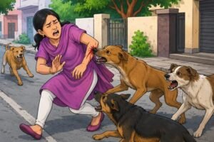 ਫਿਰੋਜ਼ਪੁਰ ‘ਚ ਆਵਾਰਾ ਕੁੱਤਿਆਂ ਦਾ ਹਮਲਾ, ਮਹਿਲਾ ਜ਼ਖ਼ਮੀ, ਇਕ ਵਿਅਕਤੀ ਖ਼ਿਲਾਫ਼ ਕੇਸ ਦਰਜ