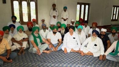 ਕ੍ਰਾਂਤੀਕਾਰੀ ਕਿਸਾਨ ਯੂਨੀਅਨ ਪੰਜਾਬ ਦੀ ਜਿਲ੍ਹਾ ਪੱਧਰੀ ਮੀਟਿੰਗ ਹੋਈ, ਬੀਬੀਐੱਮਬੀ ਵਿੱਚ ਪੰਜਾਬ ਦੀ ਨੁਮਾਇੰਦਗੀ ਖ਼ਤਮ ਕਰਨ ਖਿਲਾਫ 15 ਮਈ ਨੂੰ ਚੰਡੀਗੜ੍ਹ ਵਿੱਚ ਰੋਸ ਮਾਰਚ