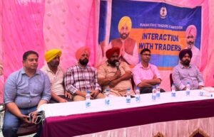 ਵਿਧਾਇਕ ਰਣਬੀਰ ਸਿੰਘ ਭੁੱਲਰ ਦੀ ਅਗਵਾਈ ਹੇਠ ਹੋਈ ਵਪਾਰ ਵਿੰਗ ਦੀ ਮੀਟਿੰਗ