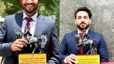 फिरोजपुर मंडल के दो टिकट चेकिंग स्टाफ को साइक्लिंग में उत्कृष्ट उपलब्धि हेतु “महाराजा रणजीत सिंह अवॉर्ड” से सम्मानित किया 