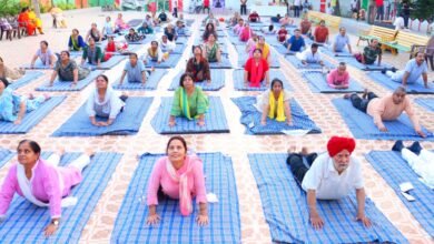 *स्वस्थ शरीर, शांत मन और संतुलित जीवन की आधारशिला योग ही है:- योगाचार्य स्वामी विज्ञानानंद जी।* 