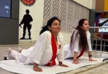 दास एंड ब्राऊन वल्र्ड स्कूल में तीन दिवसीय योग शिविर आयोजित