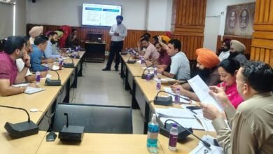 SIR-2026 ਪ੍ਰਕਿਰਿਆ ਅਧੀਨ ਚਾਰ ਵਿਧਾਨ ਸਭਾ ਹਲਕਿਆਂ ਦੇ ਸੁਪਰਵਾਈਜ਼ਰੀ ਸਟਾਫ਼ ਨੂੰ ਸਿਖਲਾਈ ਦਿੱਤੀ ਗਈ