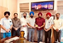 ਸੱਭਿਆਚਾਰਕ ਸੱਥ ਪੰਜਾਬ ਵੱਲੋਂ ਡਾ. ਜਗਦੀਪ ਸੰਧੂ ਜ਼ਿਲਾ ਭਾਸ਼ਾ ਅਫ਼ਸਰ ਦਾ ਸਨਮਾਨ