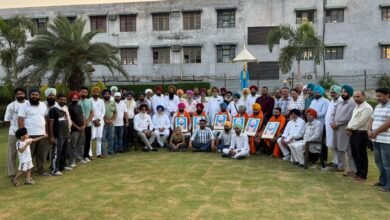 ਸ਼ਹੀਦ ਊਧਮ ਸਿੰਘ ਭਵਨ ਯਾਦਗਾਰ ਕਮੇਟੀ ਨੇ ਸਨਮਾਨਿਤ ਕੀਤੇ 6 ਕੰਬੋਜ਼ ਕੌਂਸਲਰ