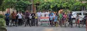 स्वस्थ शरीर, स्वस्थ भारत: रेलवे ने 'संडे ऑन साइकिल' कल्चर को बढ़ावा देने के लिए 'फिट इंडिया मिशन' के तहत साइकिल रैली आयोजित