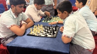 इंटर डीसीएम शतरंज टूर्नामेंट 6.0 में विद्यार्थियों ने दिखाई रणनीति और प्रतिभा