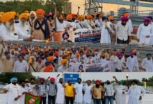 ਸ਼ਹੀਦ ਭਾਈ ਜਸਵੰਤ ਸਿੰਘ ਖਾਲੜਾ ਦੇ ਸ਼ਹਾਦਤ ਸਥਾਨ ਹਰੀਕੇ ਹੈੱਡ ਵਿਖੇ ਇਨਸਾਫਪਸੰਦ ਜਥੇਬੰਦੀਆਂ ਵੱਲੋਂ ਰੋਸ ਪ੍ਰਦਰਸ਼ਨ ਤੇ ਮਸ਼ਾਲ ਮਾਰਚ