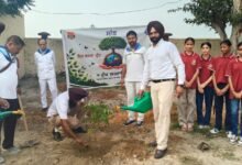 ਐੱਸਪੀ ਹੈੱਡਕੁਆਰਟਰ ਓਲੰਪੀਅਨ ਧਰਮਵੀਰ ਸਿੰਘ ਦੀ ਅਗਵਾਈ ਹੇਠ ਐੱਸਪੀਸੀ ਸਕੀਮ ਤਹਿਤ ਪੌਧਾਰੋਪਣ ਮੁਹਿੰਮ ਦਾ ਆਯੋਜਨ