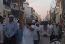 BJP ਪ੍ਰਧਾਨ ਬਾਠ ਵਲੋਂ ਸ਼੍ਰੀ ਗੁਰੂ ਰਵਿਦਾਸ ਜੀ ਦੇ ਪਾਵਨ ਜਨਮ ਅਸਥਾਨ ਤੋ ਲਿਆਂਦੀ ਗਈ ਪਵਿੱਤਰ ਮਿੱਟੀ ਦਾ ਕਲਸ਼ ਦਾ ਸਵਾਗਤ
