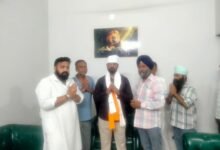 ਇੰਟਰਨੈਸ਼ਨਲ ਭਾਈ ਮਰਦਾਨਾ ਸੁਸਾਇਟੀ ਵੱਲੋਂ ਸਮਾਜ ਸੇਵੀ ਚੰਦੂ ਸਨਮਾਨਿਤ