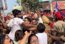 ਆਜ਼ਾਦੀ ਦਿਵਸ ਮੌਕੇ ਮੁੱਖ ਮੰਤਰੀ ਭਗਵੰਤ ਮਾਨ ਖ਼ਿਲਾਫ਼ ਅਧਿਆਪਕਾਂ ਦਾ ਪ੍ਰਦਰਸ਼ਨ