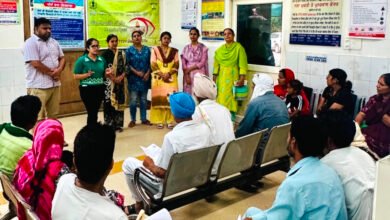 ਸਿਹਤ ਵਿਭਾਗ ਵੱਲੋਂ ਅੱਖਾਂ ਦਾਨ ਮੁਹਿੰਮ ਬਾਰੇ ਜਾਗਰੂਕਤਾ ਸੈਮੀਨਾਰ ਕਰਵਾਇਆ ਗਿਆ