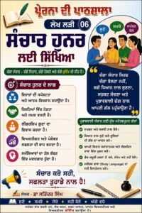 “ਚੰਗਾ ਸੰਚਾਰ ਸਿਰਫ਼ ਚੰਗਾ ਬੋਲਣਾ ਨਹੀਂ, ਸਗੋਂ ਧਿਆਨ ਨਾਲ ਸੁਣਨਾ, ਸਪਸ਼ਟ ਸੋਚਣਾ ਅਤੇ ਪ੍ਰਭਾਵਸ਼ਾਲੀ ਢੰਗ ਨਾਲ ਆਪਣੀ ਗੱਲ ਪਹੁੰਚਾਉਣਾ ਹੈ।” - ਡਾ ਸਤਿੰਦਰ ਸਿੰਘ
