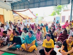 दिव्य ज्योति जाग्रति संस्थान द्वारा फिरोजपुर स्थित आश्रम में साप्ताहिक सत्संग कार्यक्रम का आयोजन