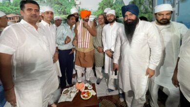हरियाणा के CM सैनी ने किया गुरूहरसहाय का दौरा, नशे के खिलाफ सामूहिक लड़ाई का आह्वान