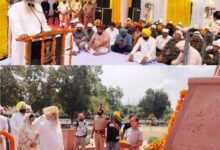 ਕੈਬਨਿਟ ਮੰਤਰੀ ਗੁਰਮੀਤ ਸਿੰਘ ਖੁੱਡੀਆਂ ਨੇ ਗੁਰਦੁਆਰਾ ਸਾਰਾਗੜ੍ਹੀ ਸਾਹਿਬ ਵਿਖੇ ਨਤਮਸਤਕ ਹੋ ਕੇ ਸ਼ਹੀਦਾਂ ਨੂੰ ਸ਼ਰਧਾਂਜਲੀ ਕੀਤੀ ਭੇਟ