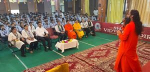 आत्म जाग्रति से प्राप्त मनोबल ही सफल जीवन का सशक्त सोपान है:- स्वामी विज्ञानानंद जी।