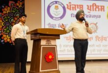 एसएसपी ने विद्यार्थियों को नशे के खिलाफ किया जागरूक
