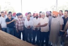 ਕੈਬਨਿਟ ਮੰਤਰੀ ਲਾਲ ਚੰਦ ਕਟਾਰੂਚੱਕ ਨੇ ਫਿਰੋਜ਼ਪੁਰ ਸ਼ਹਿਰ ਦੀ ਦਾਣਾ ਮੰਡੀ ਪਹੁੰਚ ਕੇ ਝੋਨੇ ਦੇ ਖ਼ਰੀਦ ਪ੍ਰਬੰਧਾਂ ਦਾ ਜਾਇਜ਼ਾ ਲਿਆ