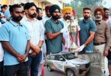 ਹੀਰੋ ਪੁਰਸ਼ ਏਸ਼ੀਅਨ ਹਾਕੀ ਚੈਂਪੀਅਨਜ਼ ਟਰਾਫੀ-2026 ਦਾ ਫ਼ਿਰੋਜ਼ਪੁਰ ਵਿਖੇ ਪੁੱਜਣ ਤੇ ਵਿਧਾਇਕ ਫਿਰੋਜ਼ਪੁਰ ਸ਼ਹਿਰੀ ਸ. ਰਣਬੀਰ ਸਿੰਘ ਭੁੱਲਰ ਵੱਲੋਂ ਕੀਤਾ ਗਿਆ ਸਵਾਗਤ