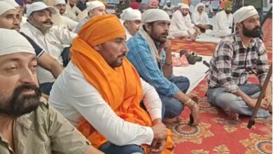 -ਸਰਬੱਤ ਦੇ ਭਲੇ ਲਈ ਕਰਵਾਏ ਸੁਖਮਨੀ ਸਾਹਿਬ ਜੀ ਦੇ ਪਾਠ ਵਿੱਚ ਸੈਂਕੜਿਆਂ ਲੋਕਾਂ ਨੇ ਕੀਤੀ ਸ਼ਮੂਲੀਅਤ,