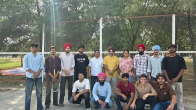 ਸ਼ਹੀਦ ਭਗਤ ਸਿੰਘ ਸਟੇਟ ਯੂਨੀਵਰਸਿਟੀ ਵਿਖੇ 2 ਰੋਜ਼ਾ ਲਾਅਨ ਟੈਨਿਸ ਮੁਕਾਬਲੇ ਸਫਲਤਾਪੂਰਵਕ ਸੰਪੰਨ