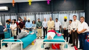 डीसीएम सीनियर सेकेंडरी स्कूल के 80 साल पूरे होने पर ब्लड डोनेशन व मेडिकल कैंप का आयोजन
