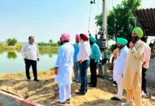ਪੰਜਾਬ ਦੇ ਮੱਛੀ ਕਾਸ਼ਤਕਾਰ ਕਿਸਾਨਾਂ ਵੱਲੋਂ ਪਿੰਡ ਕਾਹਨ ਸਿੰਘ ਵਾਲਾ ਵਿਖ਼ੇ ਬਣੇ ਮੱਛੀ ਫਾਰਮ ਦਾ ਕੀਤਾ ਗਿਆ ਦੌਰਾ