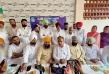 ਰਾਹੁਲ ਗਾਂਧੀ ਵੱਲੋਂ ਆਰੰਭੀ ‘ਵੋਟ ਬਚਾਓ–ਦੇਸ਼ ਬਚਾਓ’ ਮੁਹਿੰਮ ਦਾ ਮਕਸਦ ਹਰ ਯੋਗ ਨਾਗਰਿਕ ਦੀ ਵੋਟ ਦੀ ਰੱਖਿਆ ਕਰਨਾ - ਉਮੇਦਾਰਾਮ ਬੈਨੀਵਾਲ ,ਰੂਬੀ ਗਿੱਲ