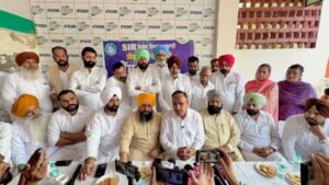 ਰਾਹੁਲ ਗਾਂਧੀ ਵੱਲੋਂ ਆਰੰਭੀ ‘ਵੋਟ ਬਚਾਓ–ਦੇਸ਼ ਬਚਾਓ’ ਮੁਹਿੰਮ ਦਾ ਮਕਸਦ ਹਰ ਯੋਗ ਨਾਗਰਿਕ ਦੀ ਵੋਟ ਦੀ ਰੱਖਿਆ ਕਰਨਾ - ਉਮੇਦਾਰਾਮ ਬੈਨੀਵਾਲ ,ਰੂਬੀ ਗਿੱਲ