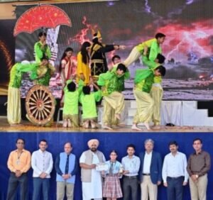डीसी मॉडल स्कूल के मंच पर साकार हुआ चारों युगों का सफर, विद्यार्थियों ने नृत्य-नाटिका से दिखाई संस्कृति और आधुनिकता की झलक